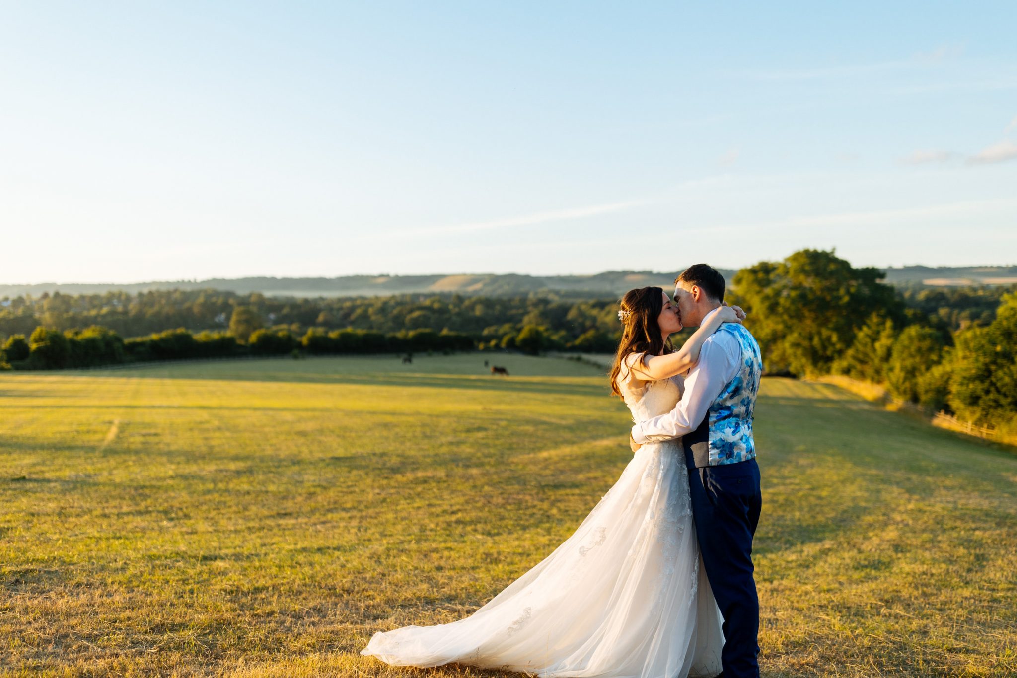 Wedding at Greenhill Farm, Otham Kent by Laura Debourde Photography